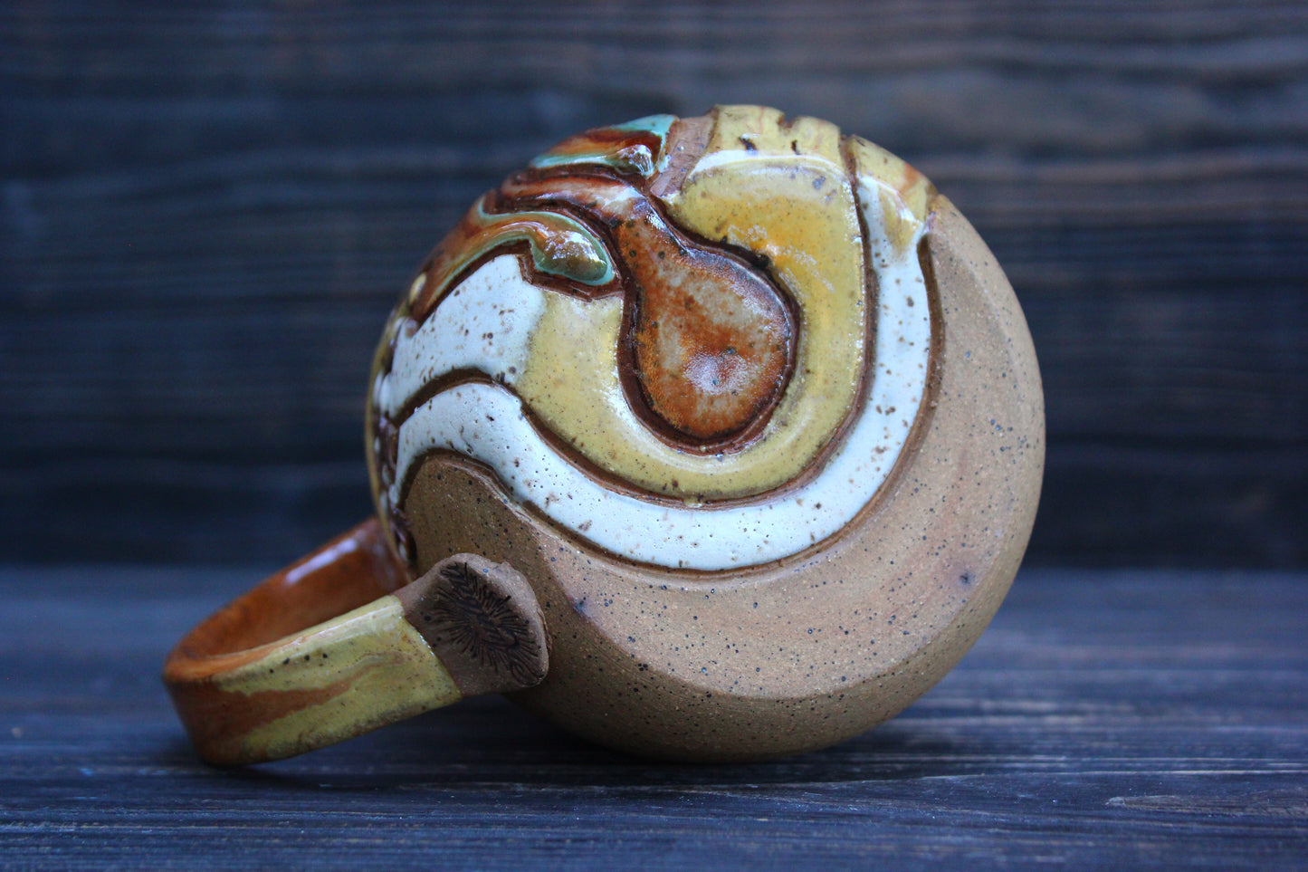 18oz Autumn Fung-eye Mug (no.2)