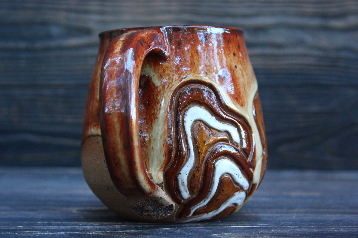 18oz Autumn Fung-eye Mug (no.3)