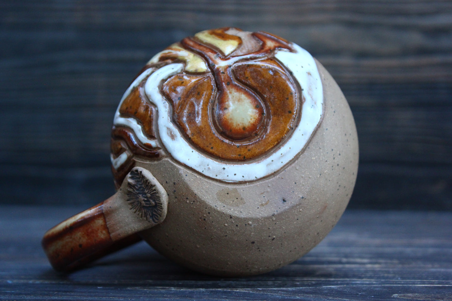18oz Autumn Fung-eye Mug (no.3)