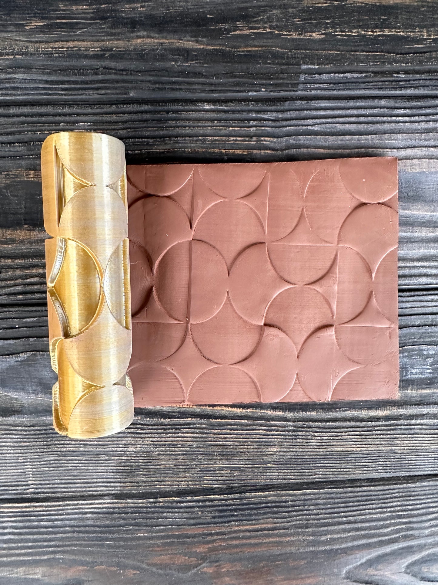 70's Abstract Texture Roller