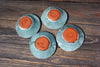Teal Muffin Cups Set