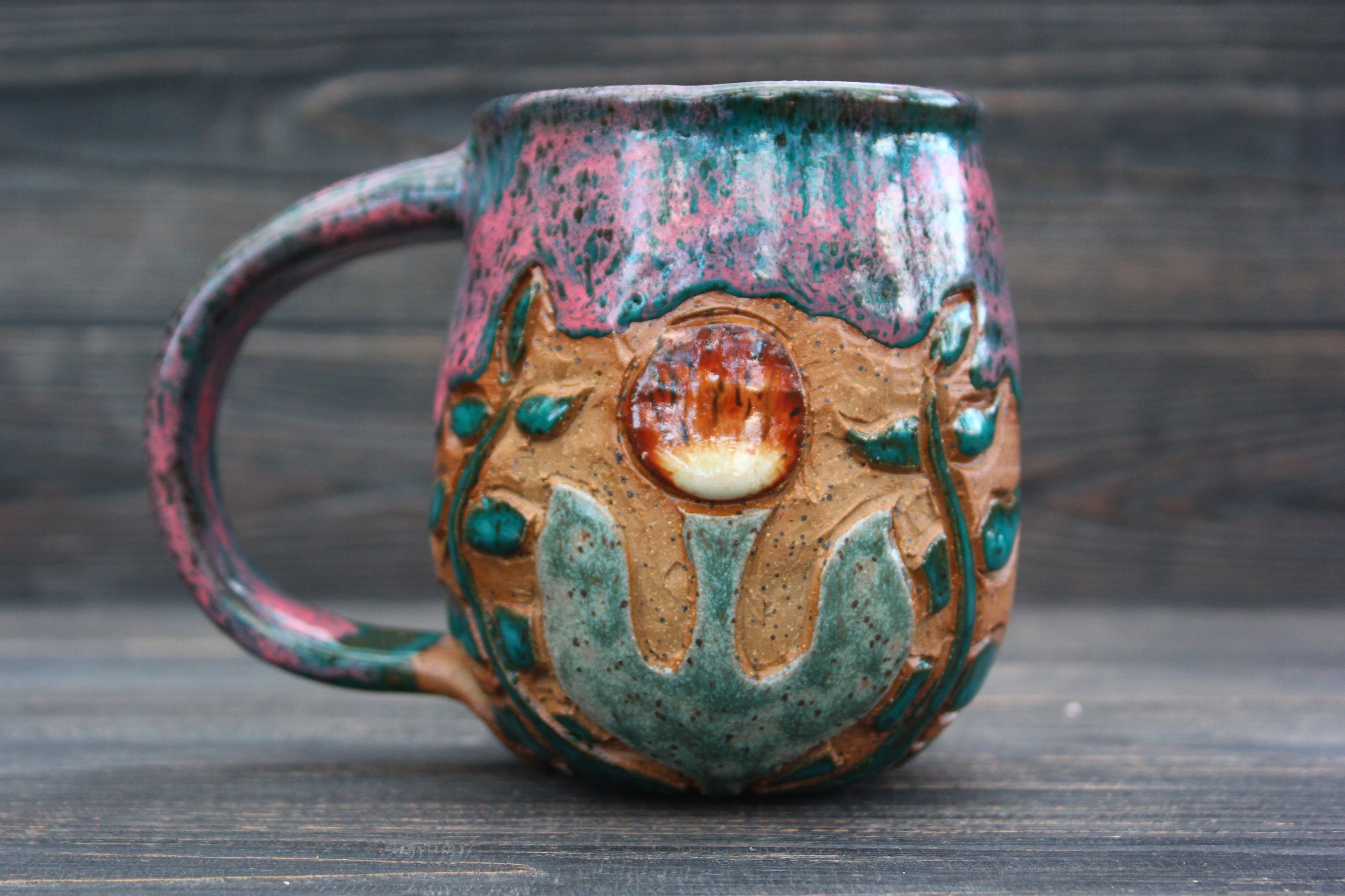 16oz Bright Eye Mug (Blue)