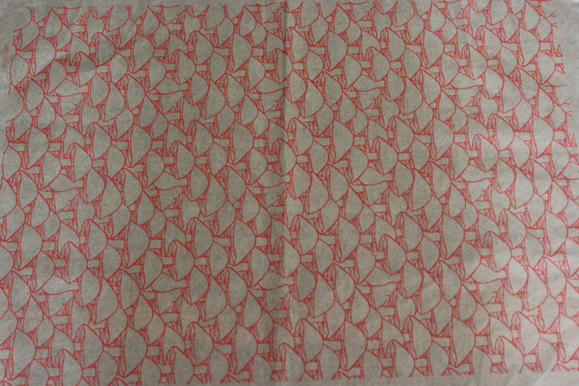 Cap Shroom Underglaze Rice Paper Transfer