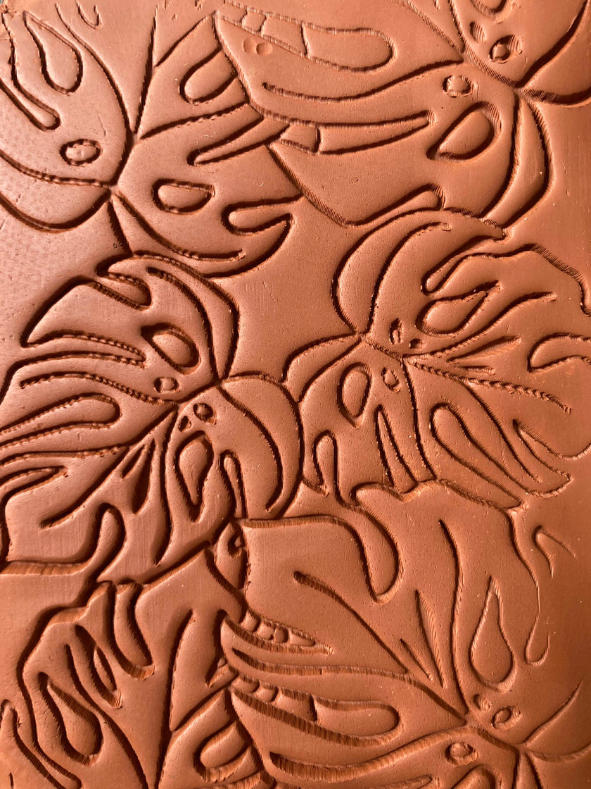 Monstera Texture Roller